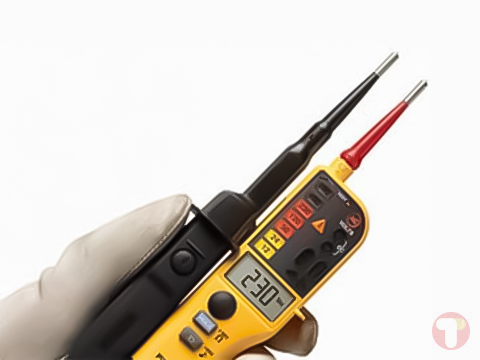 FLUKE T150 AUDIBLE Voltage and Continuity Tester T150 LCD and LED