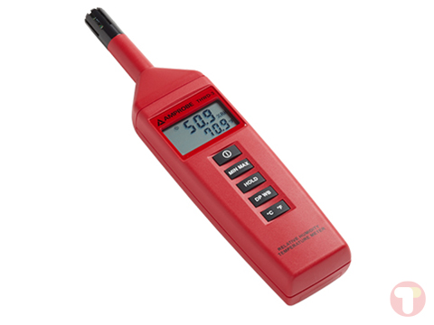 Amprobe THWD-5 Temperature and Relative Humidity Meter with Wet Bulb and Dew Point 