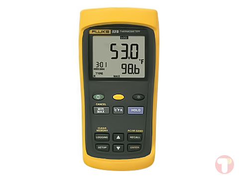 Single Input Digital Thermometer with data logging