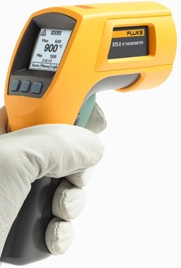 Fluke 572-2 High Temperature Infrared Thermometer, -22 to 1652｡F