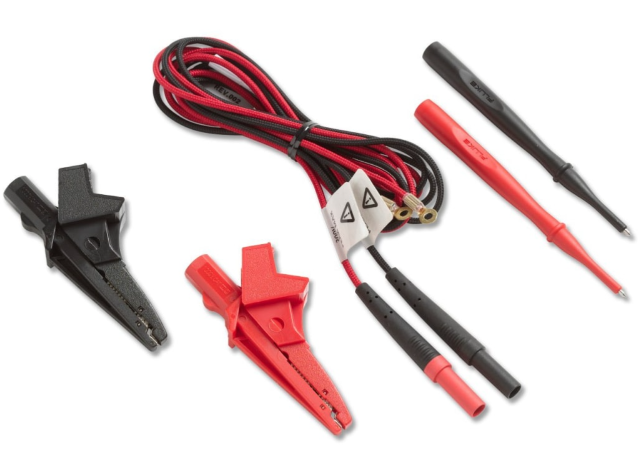 Fluke Networks LEAD-PIRC-PIN Test Leads with Piercing Pin Clips